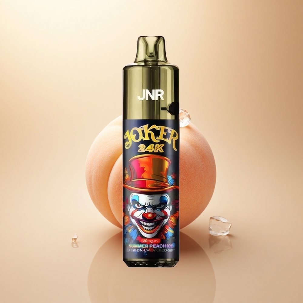 JNR Joker 24K Letní Broskev Led s Viditelnou Hladinou Náplně a 800mAh Baterií