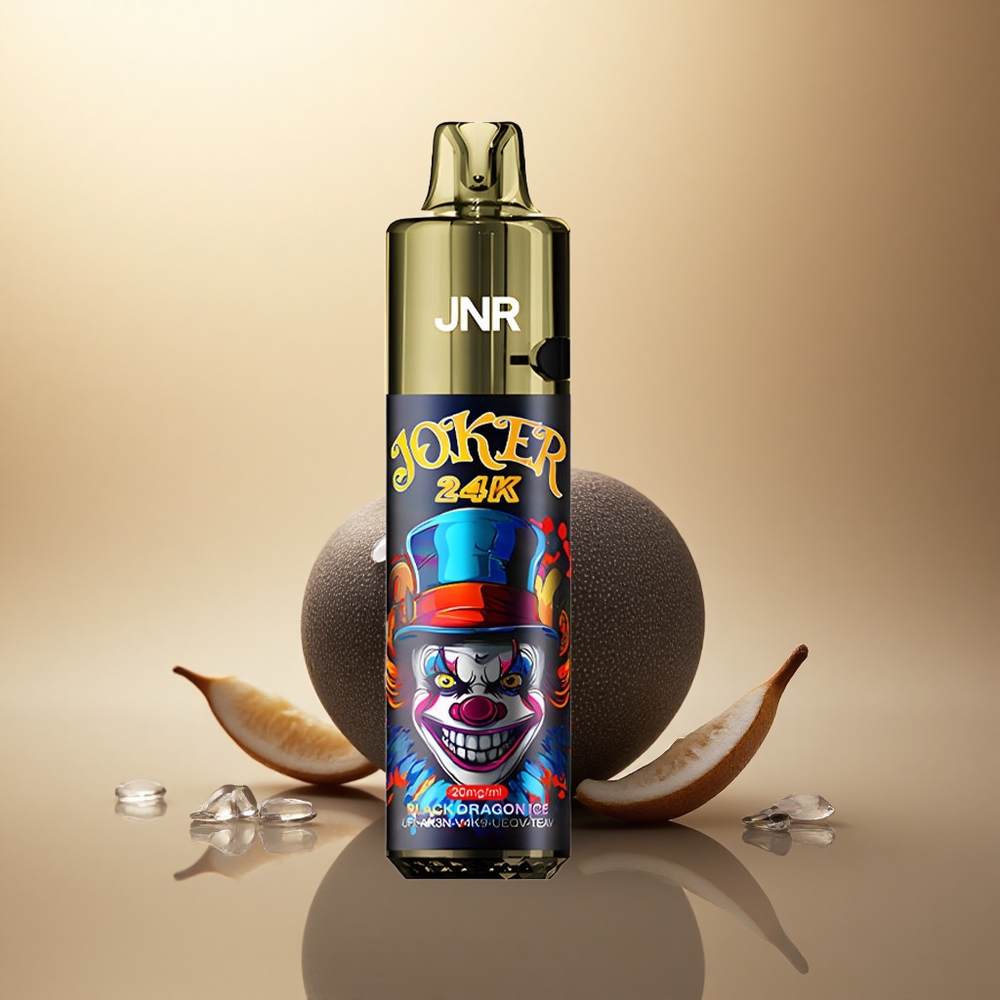 JNR Joker 24K Černý Drak Led 800mAh 2% nikotinu