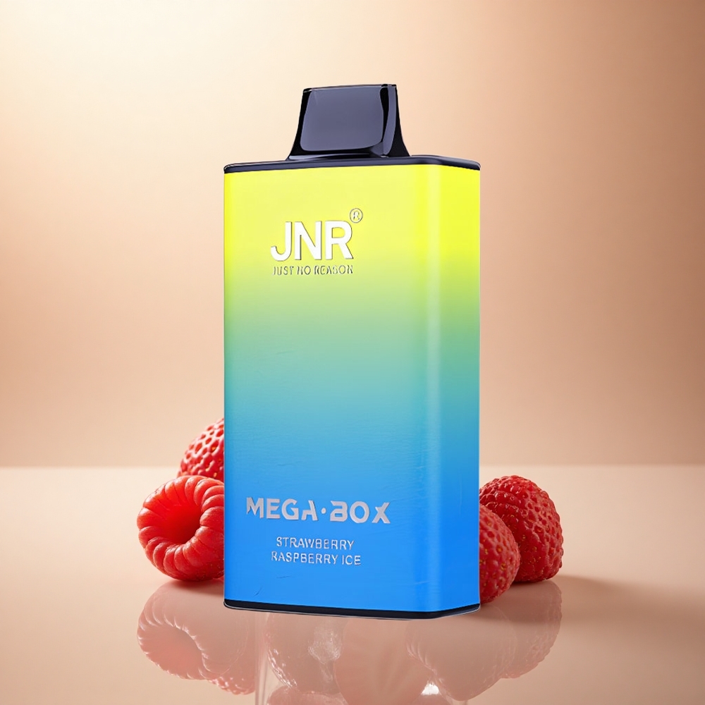 JNR Mega Box 25000 Jahodová Malinová Ledová 30ml 850mAh 2% nikotin