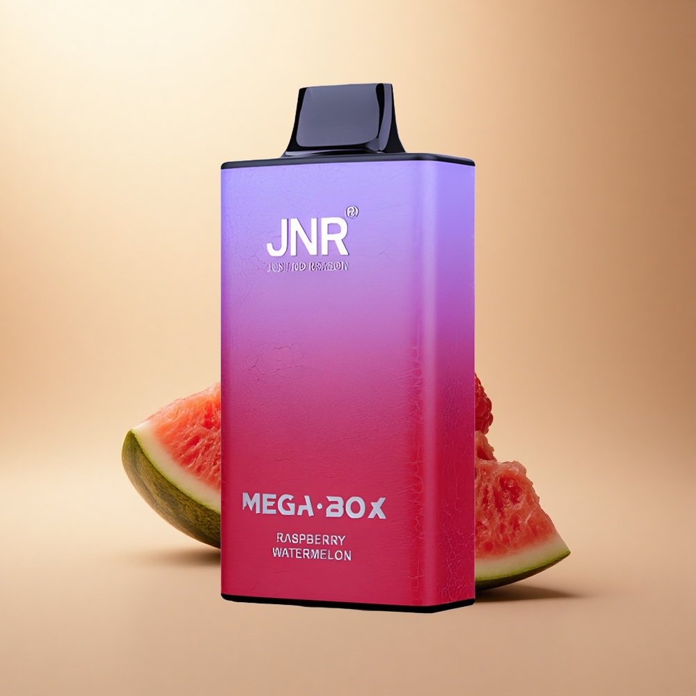 JNR Mega Box 25000 Malinový meloun 30ml 850mAh 2% nikotin