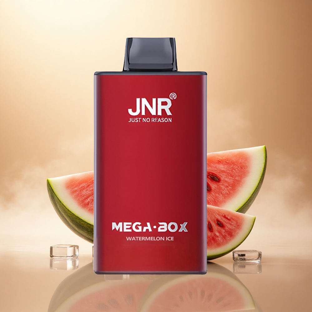 JNR Mega Box 25000 Melounový Led 30ml 850mAh 2% Nikotin