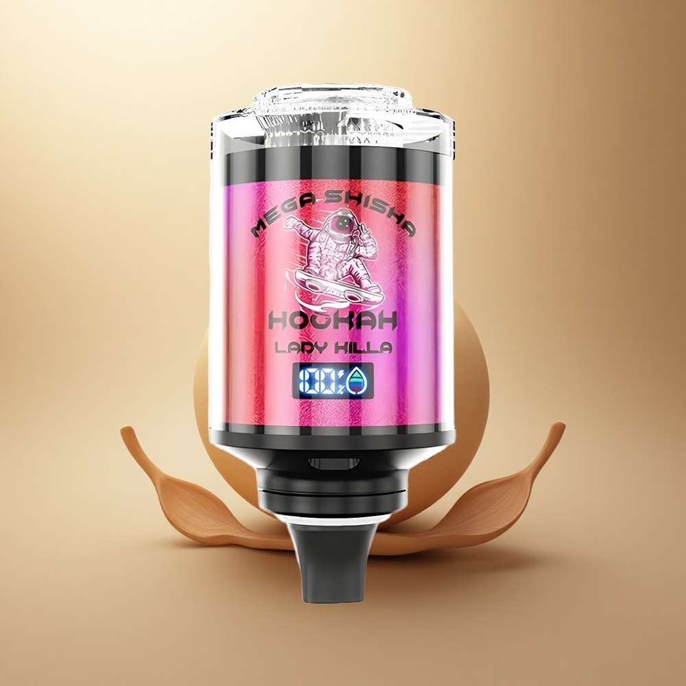 JNR Mega Shisha Hookah 100K Dámský Vrah 60ml 2200mAh 2% nikotinu