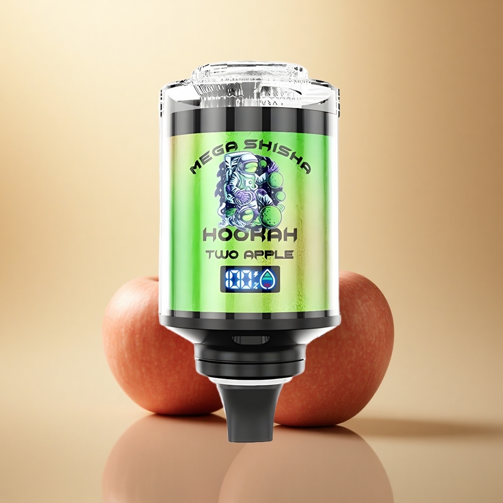 JNR Mega Shisha Hookah 100K Dvě Jablka 60ml 2200mAh 2% nikotinu