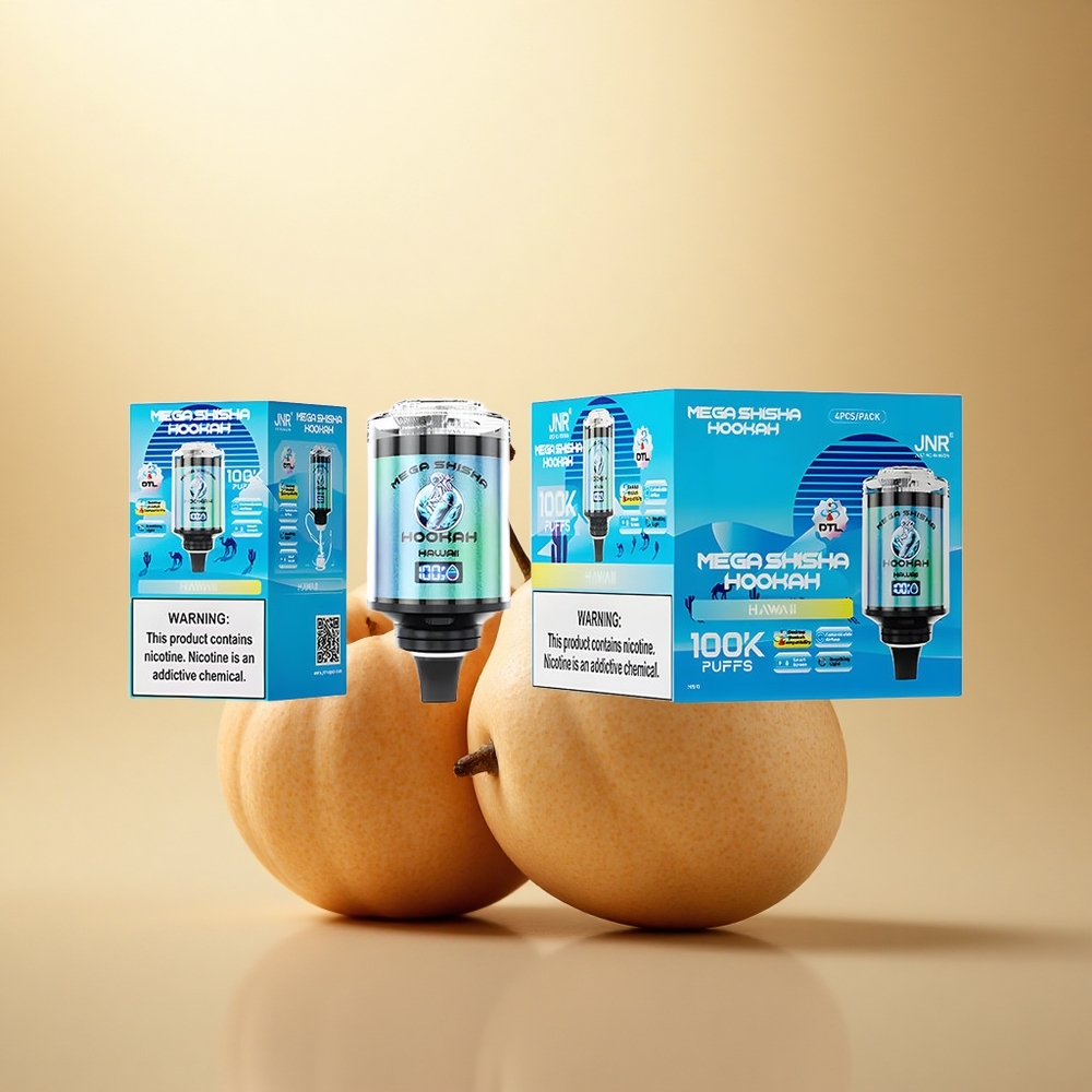 JNR Mega Shisha Hookah 100K Havajský 2200mAh 60ml 2% nikotin