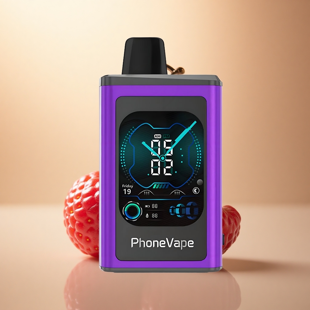 JNR PhoneVape 30000 Třešňová Jahodová Malinová s 850mAh a Nikotin 5%