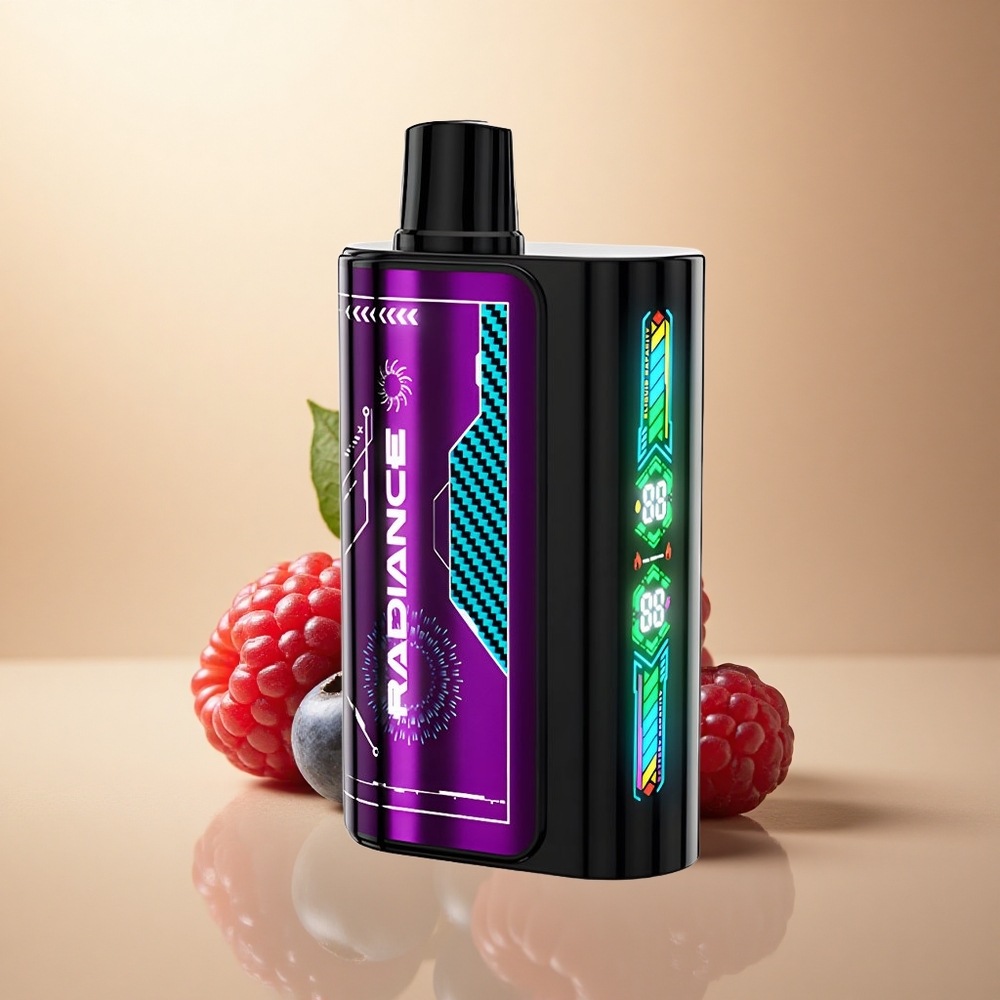 JNR Radiance 31000 Borůvka Kyselá Malina 28ml 2% nikotinu 950mAh