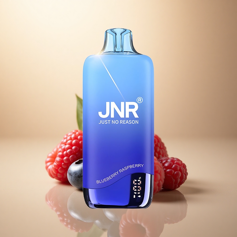 JNR Rainbow 10500 Borovinovo Malinový 600mAh 0% nikotinu