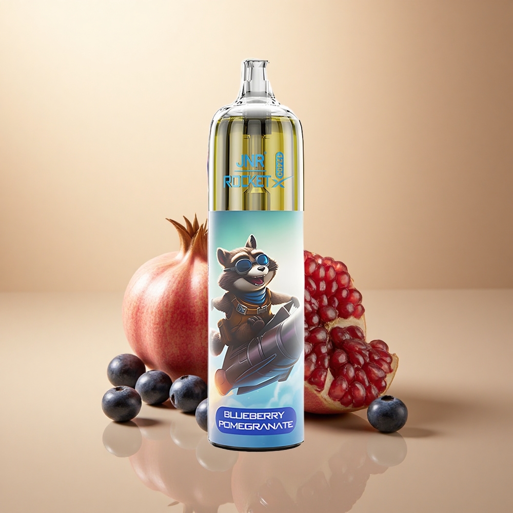 JNR Rocket-X 12400 Borůvka Granátový Jablko s RGB světly a 850mAh baterií