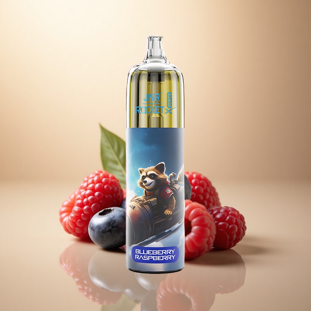 JNR Rocket-X 12400 Borůvka Malina s RGB světly a 850mAh baterií