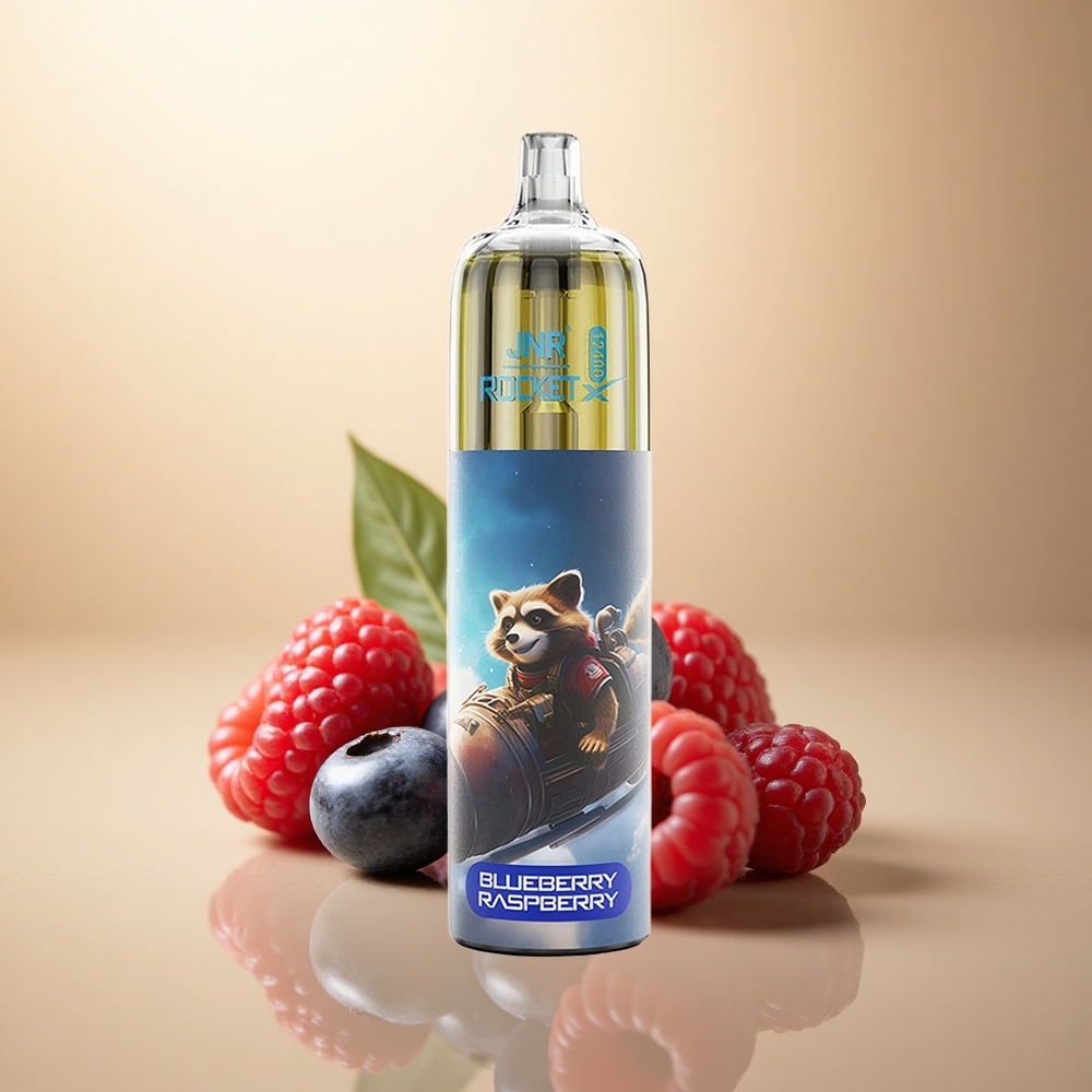 JNR Rocket-X 12400 Borůvka Malina s RGB světly a 850mAh baterií