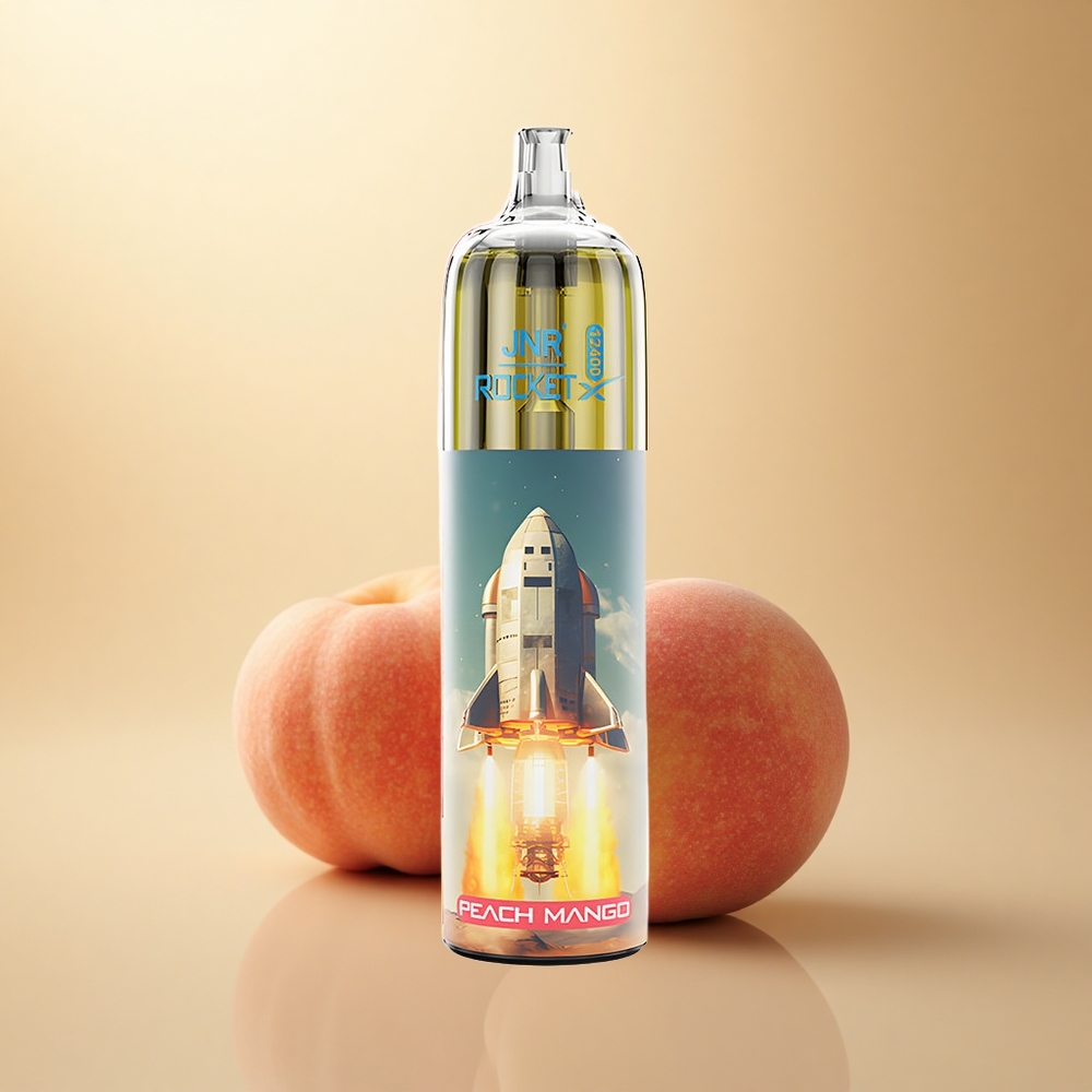 JNR Rocket-X 12400 Broskev Mango s RGB světly a 850mAh baterií