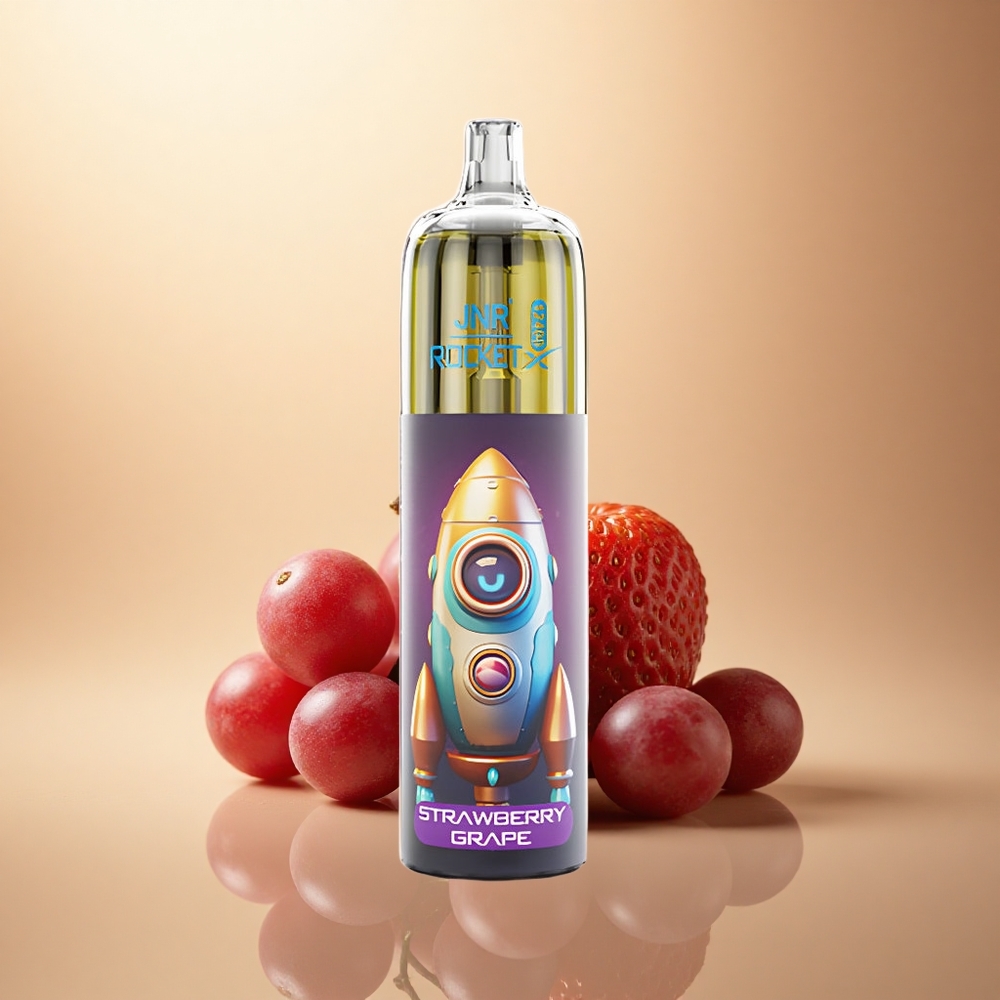 JNR Rocket-X 12400 Jahodové Hroznový s RGB osvětlením a 850mAh