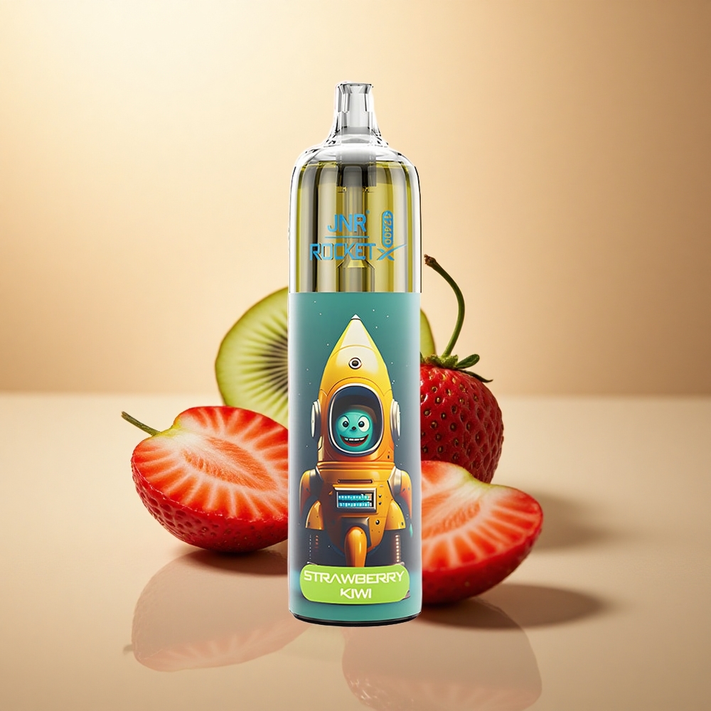 JNR Rocket-X 12400 Jahodové Kiwi s RGB světly a 850mAh baterií