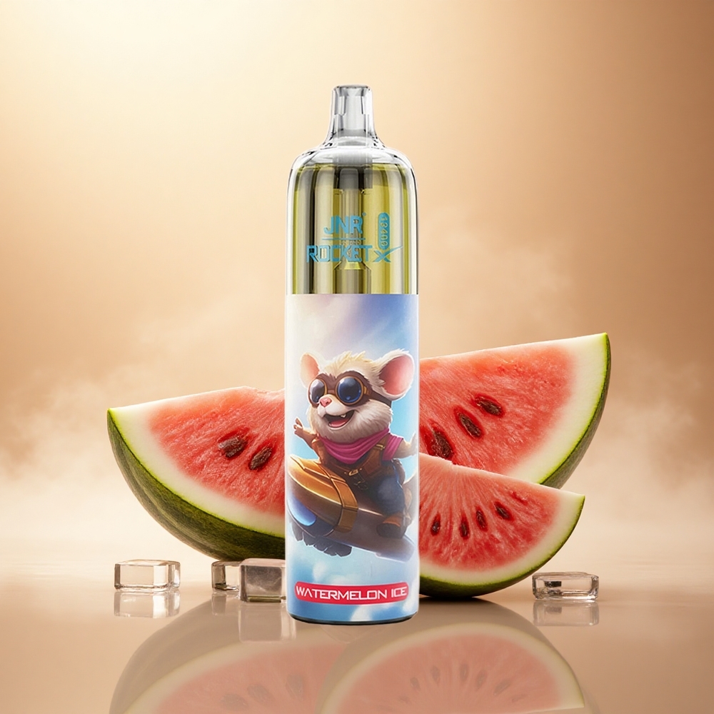 JNR Rocket-X 12400 Vodní melounový led s RGB světly a 850mAh baterií