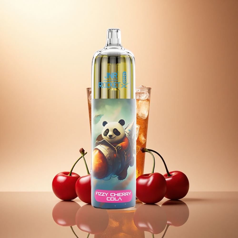 JNR Rocket-X 12400 Šumivá Třešňová Kola s RGB světly a 850mAh