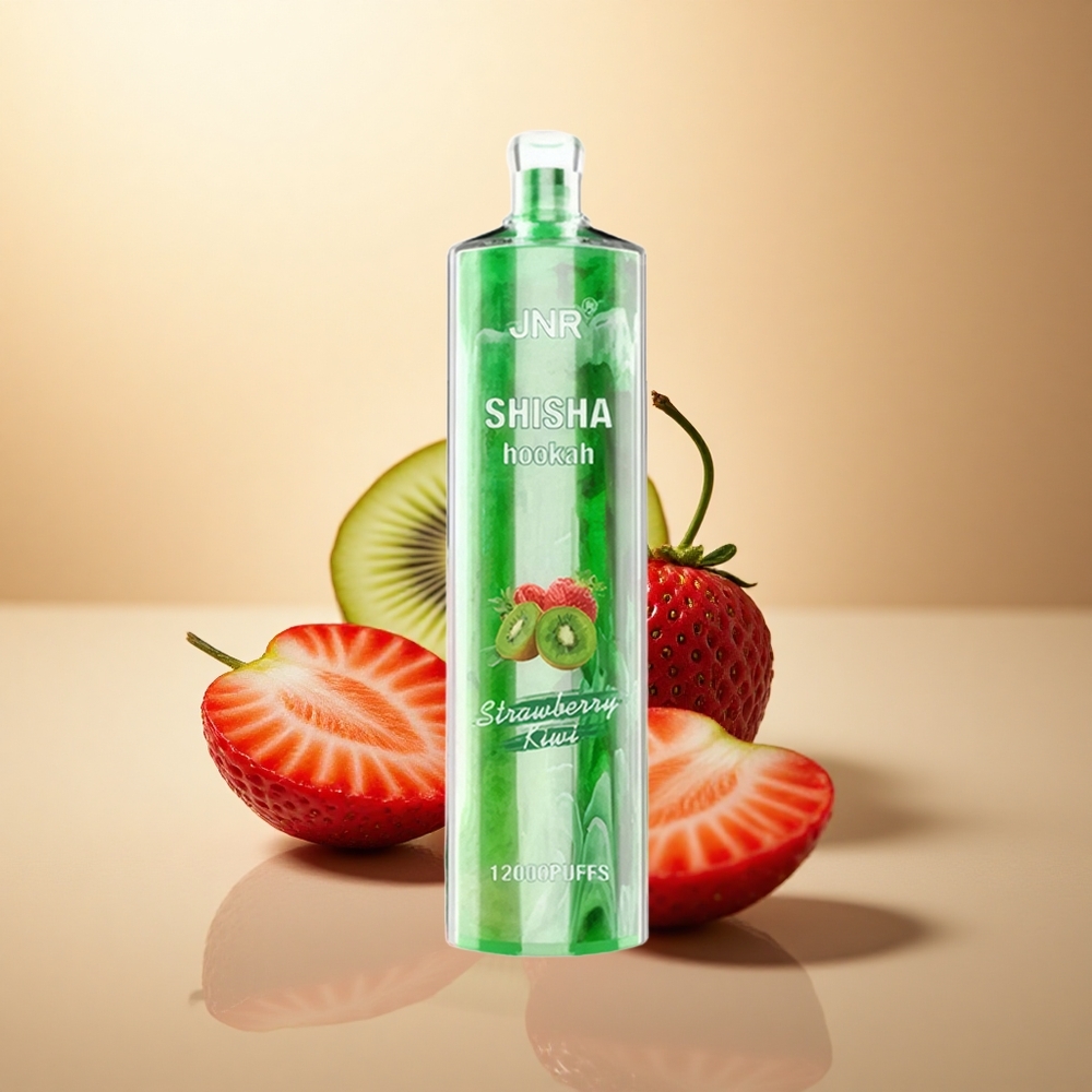 JNR Shisha Hookah 12000 Jahodové Kiwi 24ml 750mAh