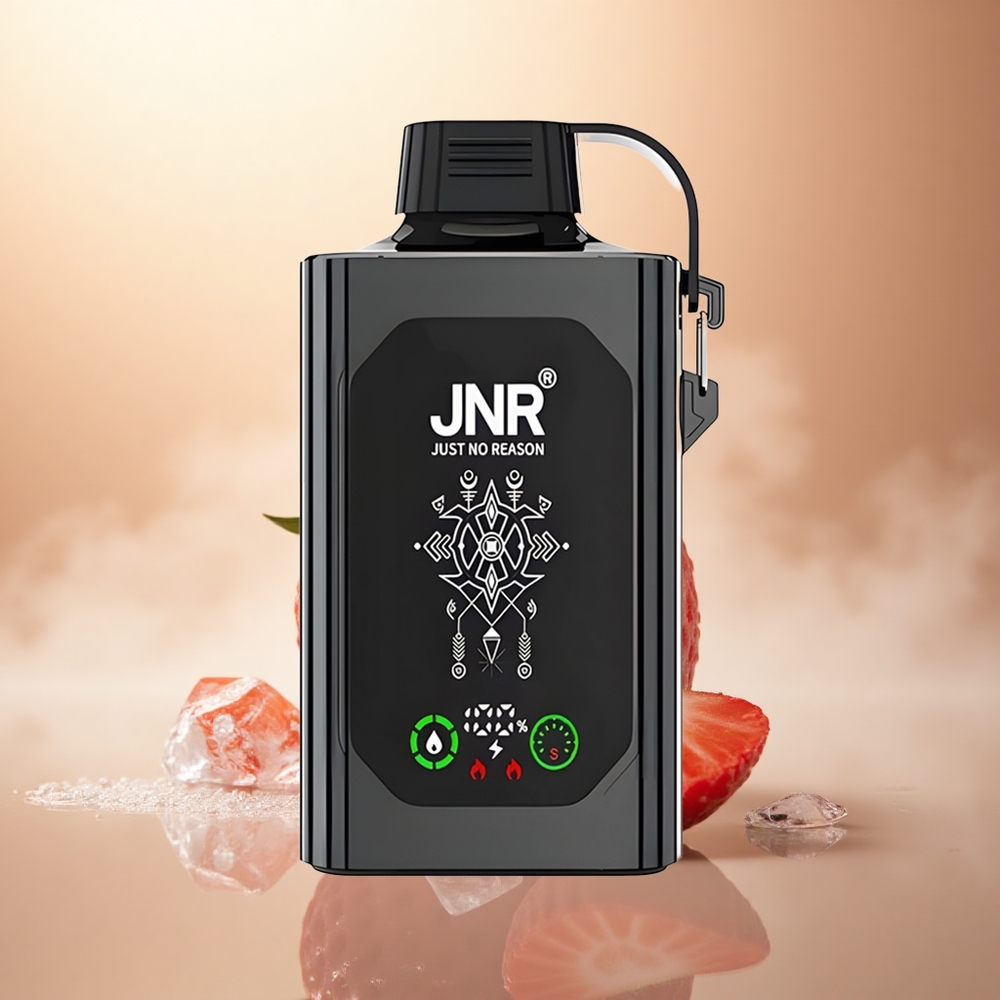 JNR Shisha Hookah Box 20500 Jahodový led s 1000mAh a duální mesh cívkou