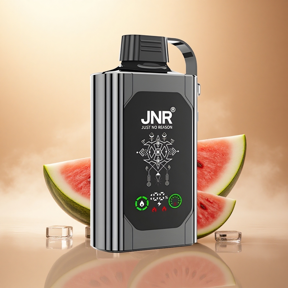JNR Shisha Hookah Box 20500 Melounový Led s 25ml a 5% nikotinu