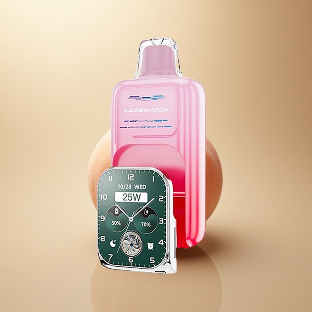 JNR VapeWatch 30000 Broskev z Georgie 1000mAh 19mL 5% nikotin