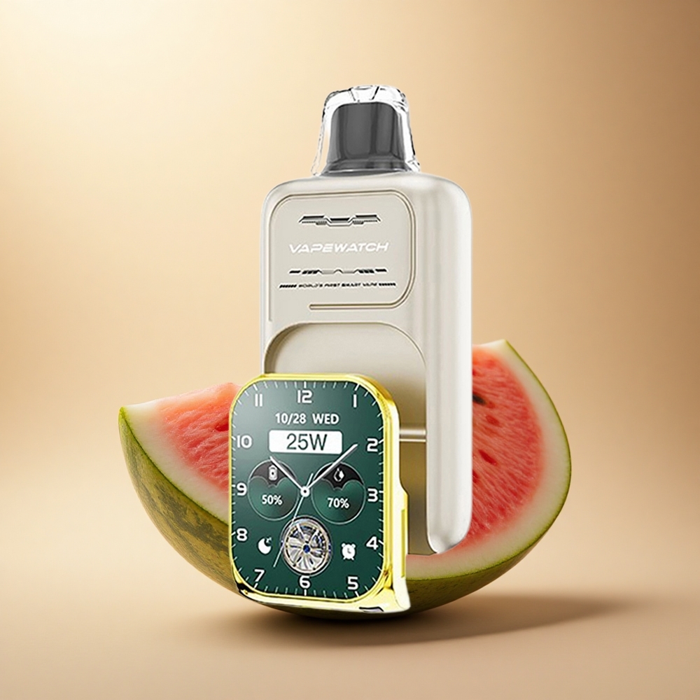 JNR VapeWatch 30000 Melounový led 1000mAh Dual Mesh