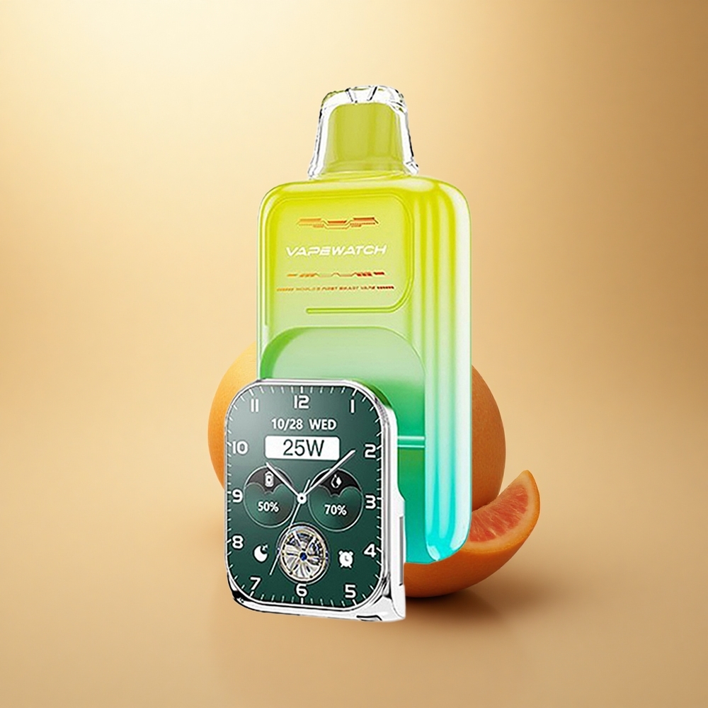 JNR VapeWatch 30000 Pomerančové Mango 1000mAh Dual Mesh