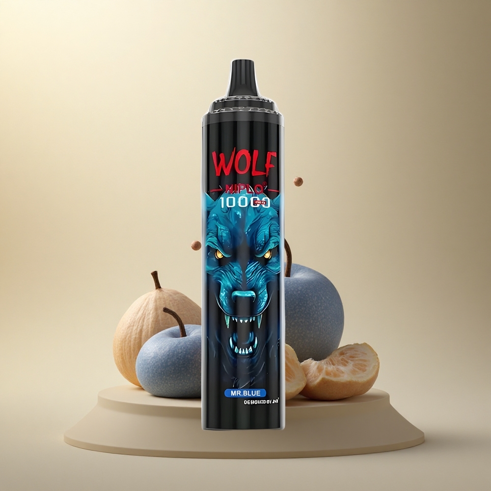 JNR Wolf Niplo 10000 Pan Modrý 20ml 5% nikotinu 650mAh
