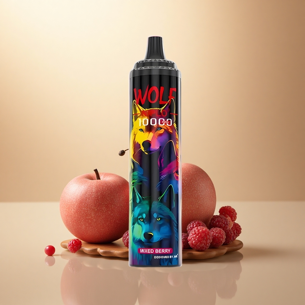 JNR Wolf Niplo 10000 Smíšené Bobule 20ml 650mAh