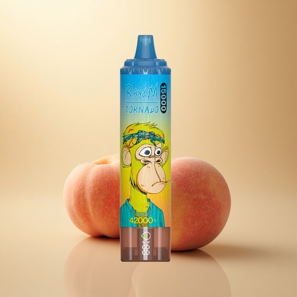RandM Fumot Tornado 15000 Puffs Broskvovo-Mangový 25ml 850mAh Mesh Coil