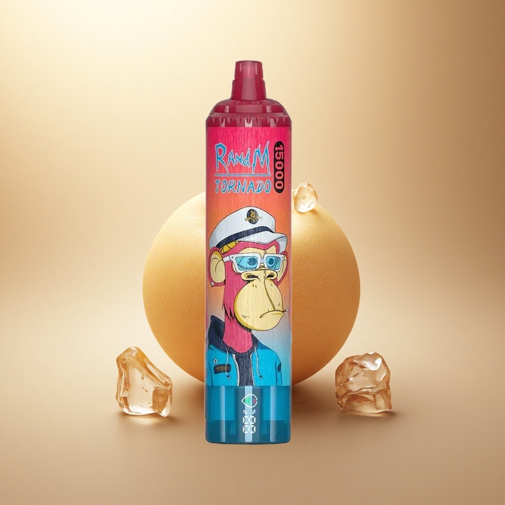 RandM Fumot Tornado 15000 Puffs Ledový Příval 25ml 5% nikotinu