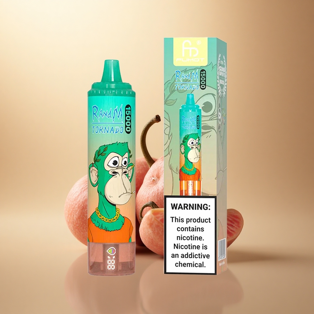 RandM Fumot Tornado 15000 Puffs Trojité Bobule 25ml 850mAh Mesh Coil