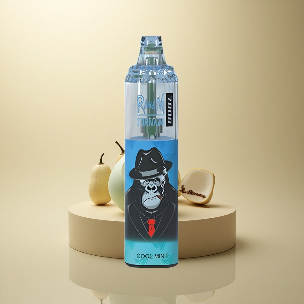 RandM Fumot Tornado 7000 Puffs Chladivá Máta s Mřížkovou Cívkou a 850 mAh