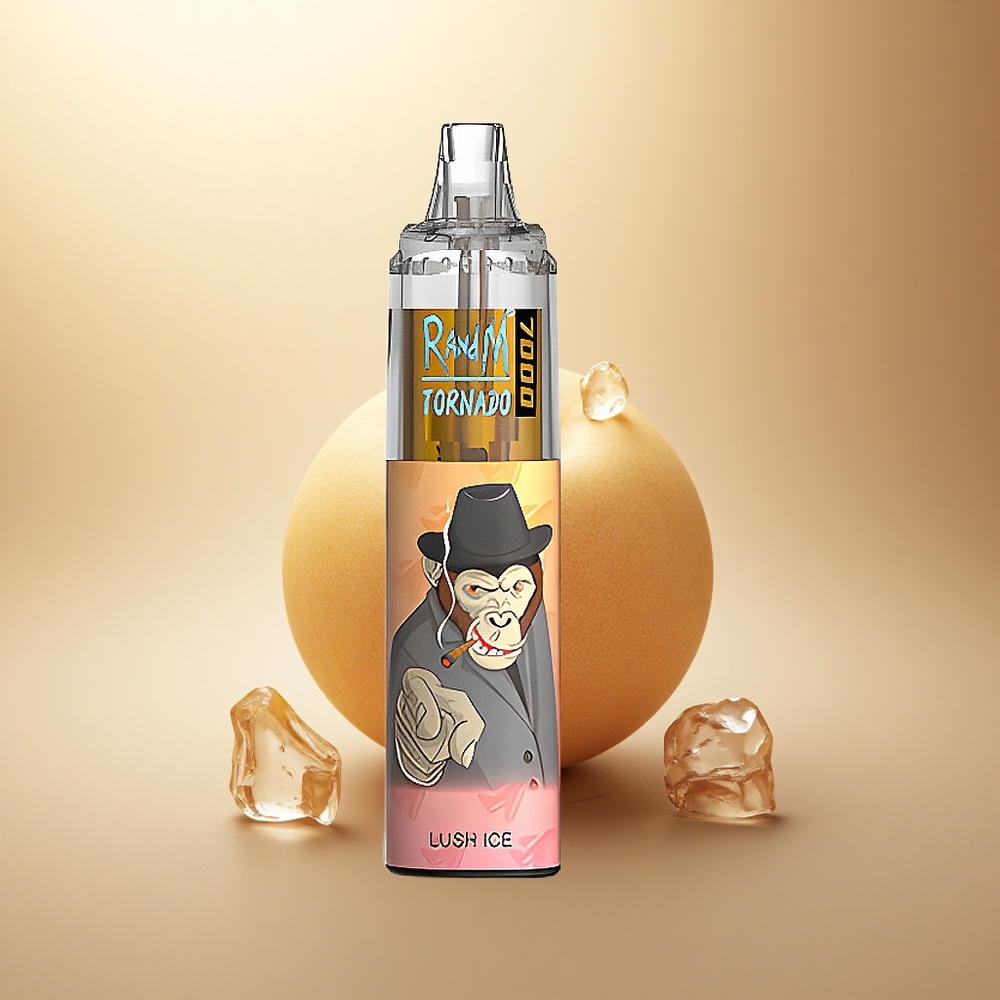 RandM Fumot Tornado 7000 Puffs Ledový Příval 14ml Mesh 5% Nicotine 850mAh