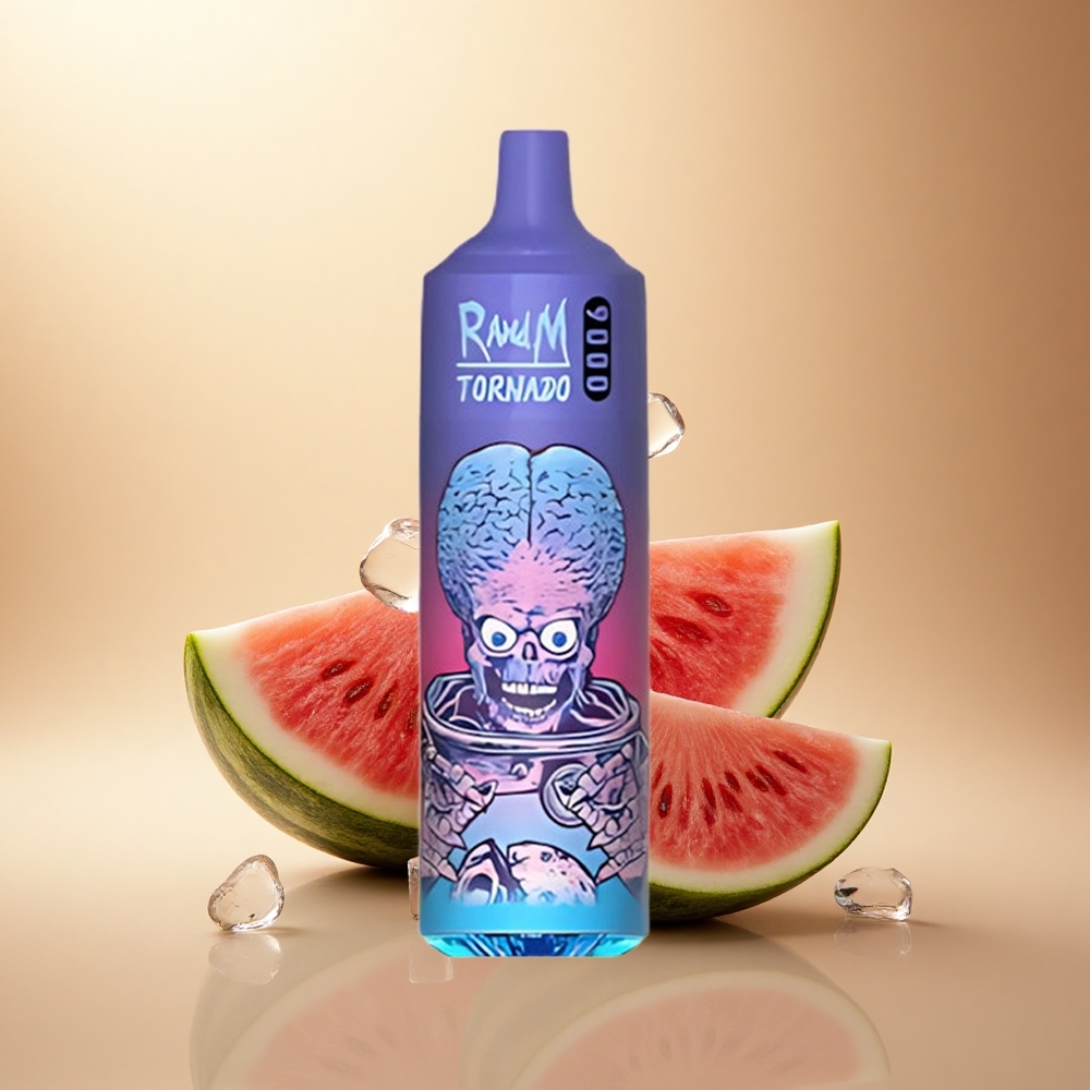 RandM Fumot Tornado 9000 Puffs Melounové Brazz Ledové s 18 ml a 850 mAh