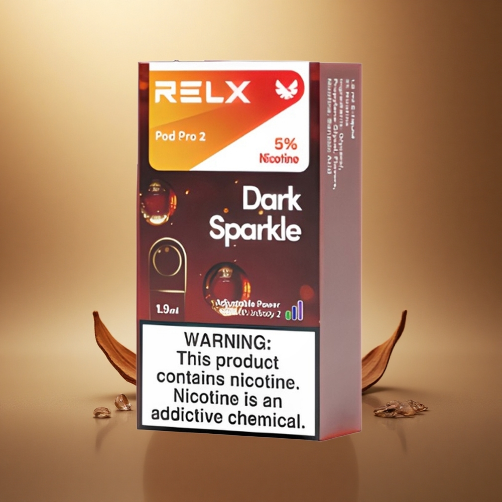 Relx Pod Pro 2 Vape Device Tmavá Jiskra 50mg/ml nikotinu, 1,9ml, 3 napěťové režimy