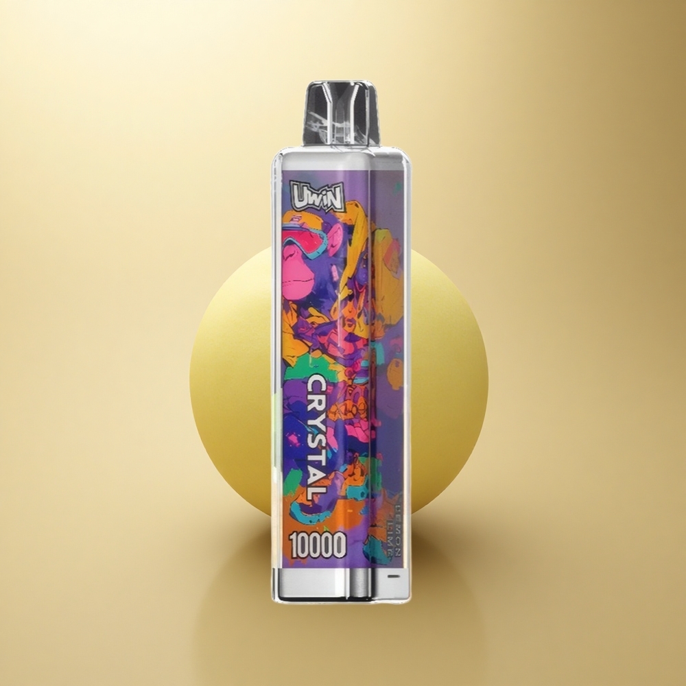 Uwin Crystal 10000 Puffs Citrónová Limetka RGB s 18ml náplně a 650mAh
