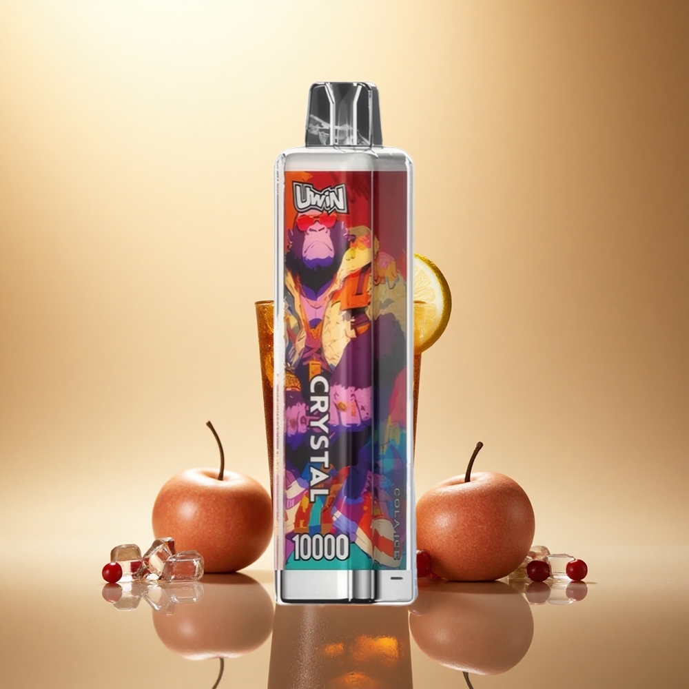 Uwin Crystal 10000 Puffs Cola Led 5% nikotinu 650mAh