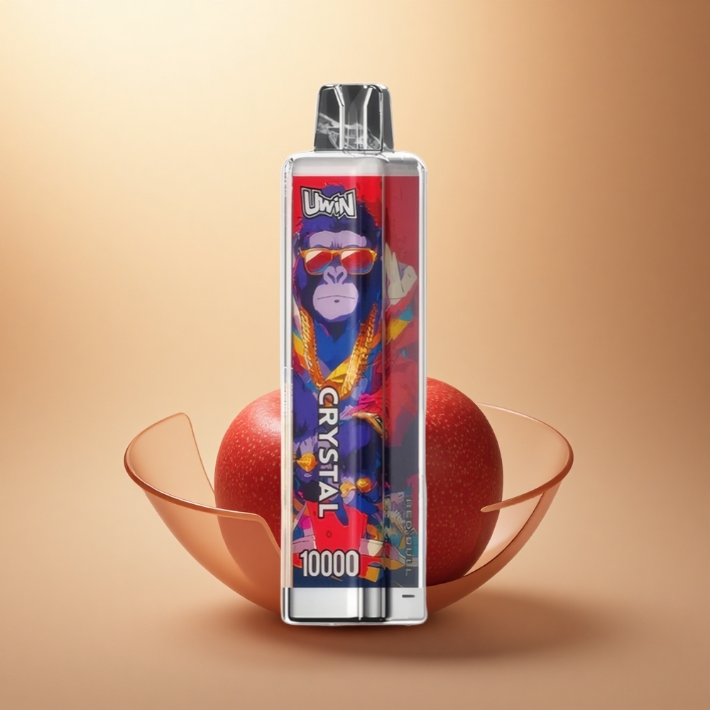 Uwin Crystal 10000 Puffs Červený Býk RGB 18ml 650mAh 0,8 Ohm